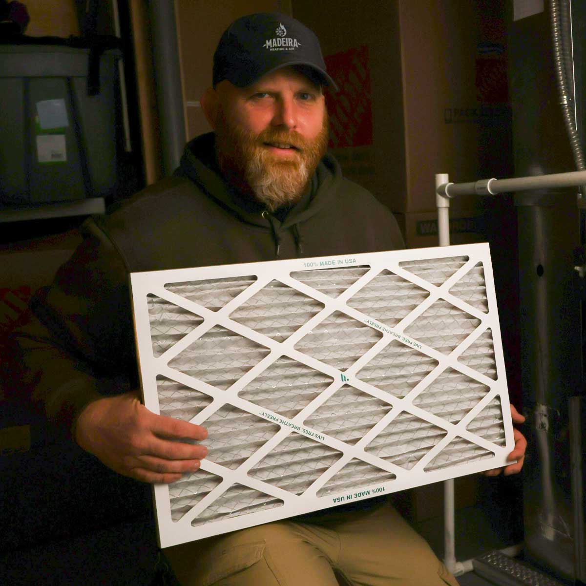 Madeira HVAC - How to change your filter Madeira HVAC - How to change your filter