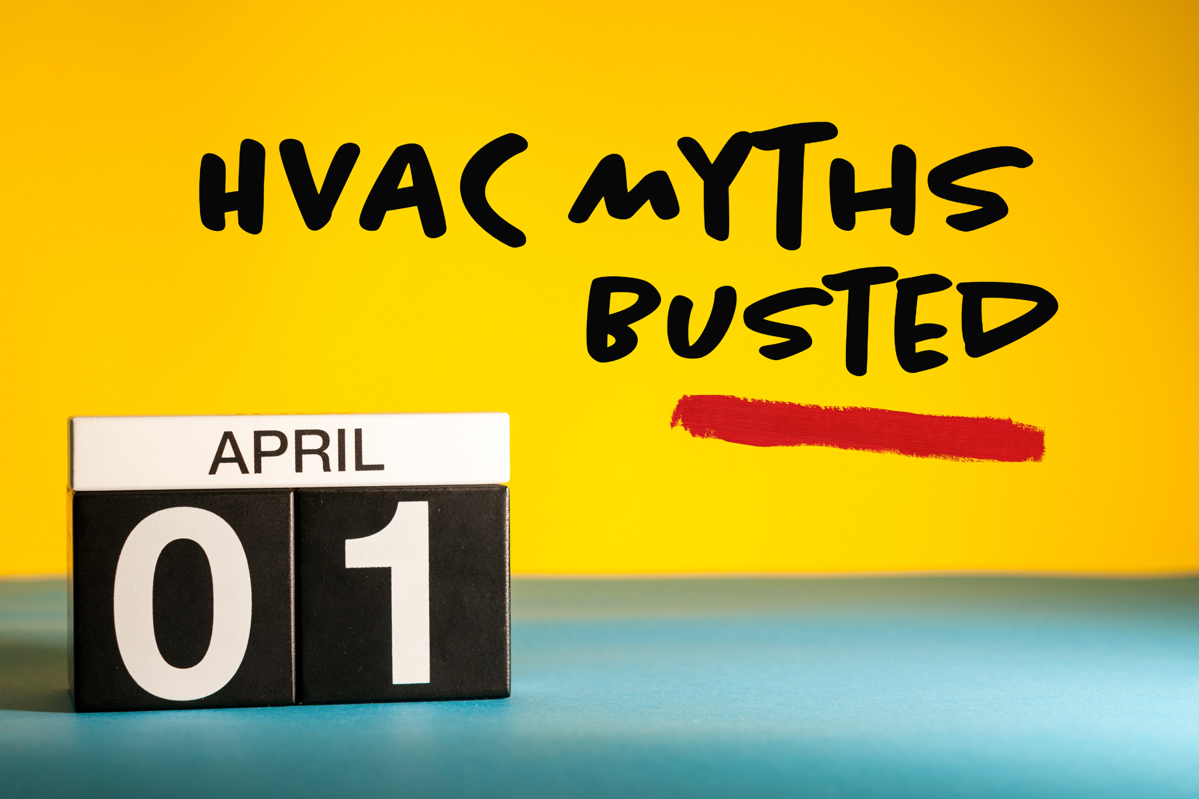 HVAC myths that are not true.